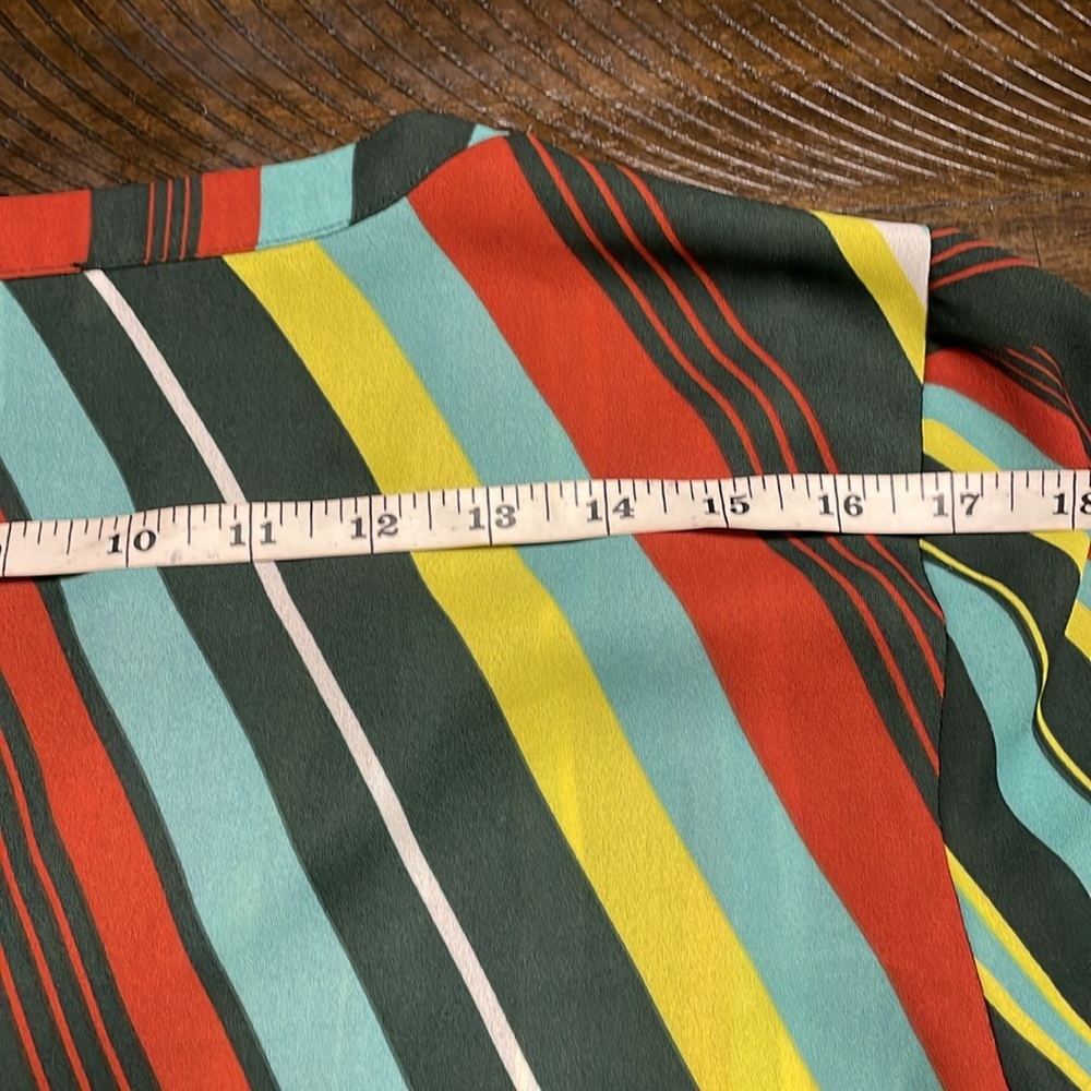 Chaus New York Long Sleeve
Multicolor Striped V-Neck Shirt - Picture 12 of 13